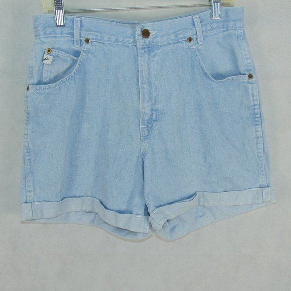VTG CHIC Mom High Waist  / Rise Jean Shorts - Picture 1 of 8